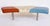 Metal 1980s Giorgio Saporiti Design, Il Loft Tufted Leather Bench, Multi-Color Chrome Legs For Sale - Image 7 of 13
