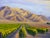 Laurel Sherrie Original California Wine Country Landscape Oil Painting, 2005 An impressive original American landscape oil...