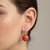 1900-1909 Pre-Revolutionary 14k Gold Coral Earrings, A Pair For Sale - Image 11 of 11