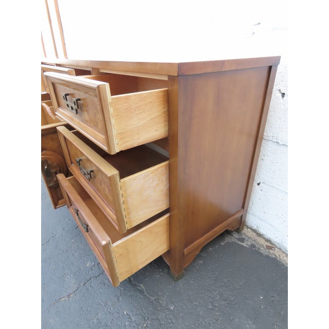 Henry Link Mandarin Hollywood Regency Long Dresser Sideboard Media Cabinet 6407 For Sale In Miami - Image 6 of 16