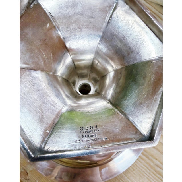 Tiffany and Co. Antique Tiffany & Co Silver Plated Dessert Stand For Sale - Image 4 of 6