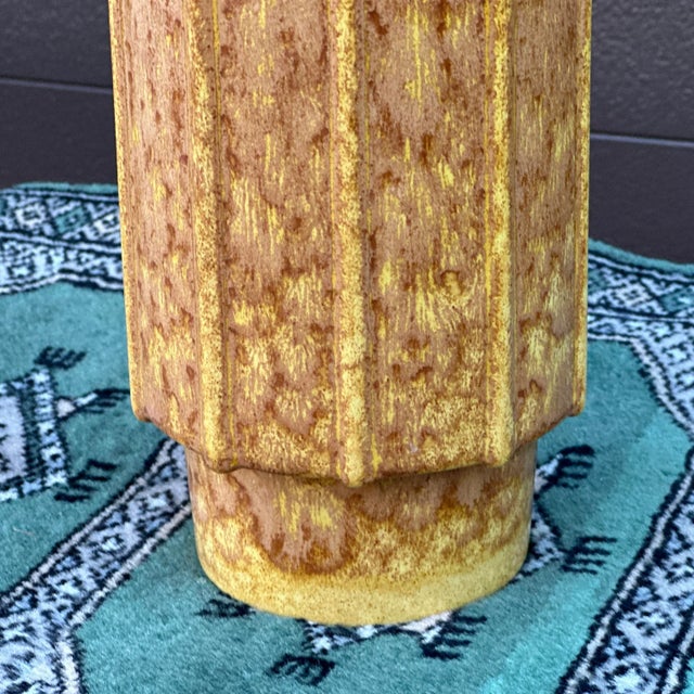 Global Views Global Views 18" Tall Decorative Ribbed Bottle Vase From Portugal For Sale - Image 4 of 12