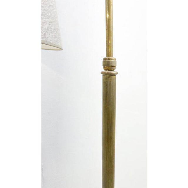 Mid-Century Modern Floor Lamp Brass, Italy, 1960s For Sale - Image 6 of 7