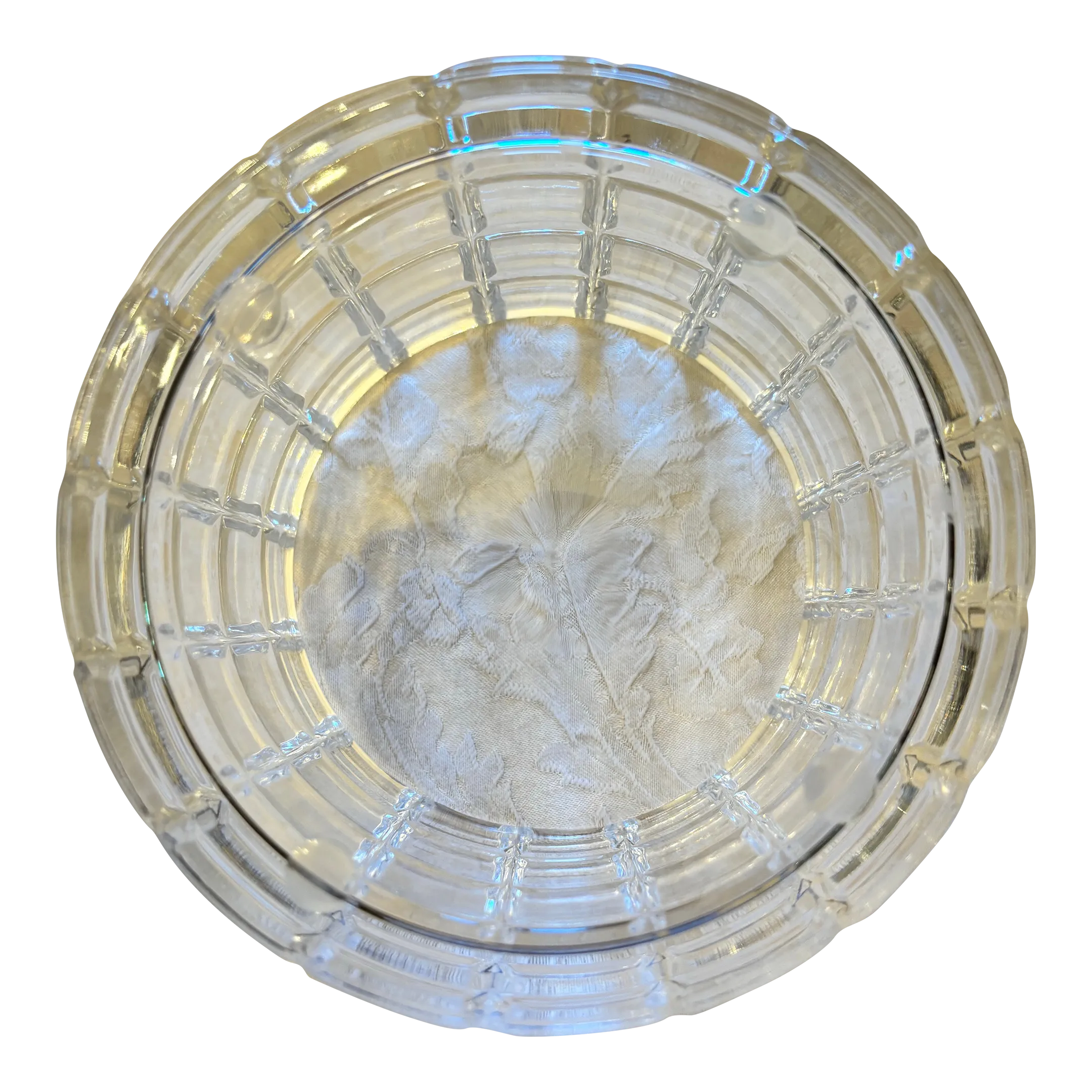 Orrefors - Legend Checkered Bowl Small - Crystal of Sweden