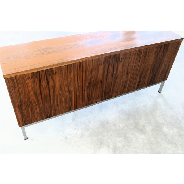 Brown Vintage Teak Filing Cabinet, 1960s For Sale - Image 8 of 10