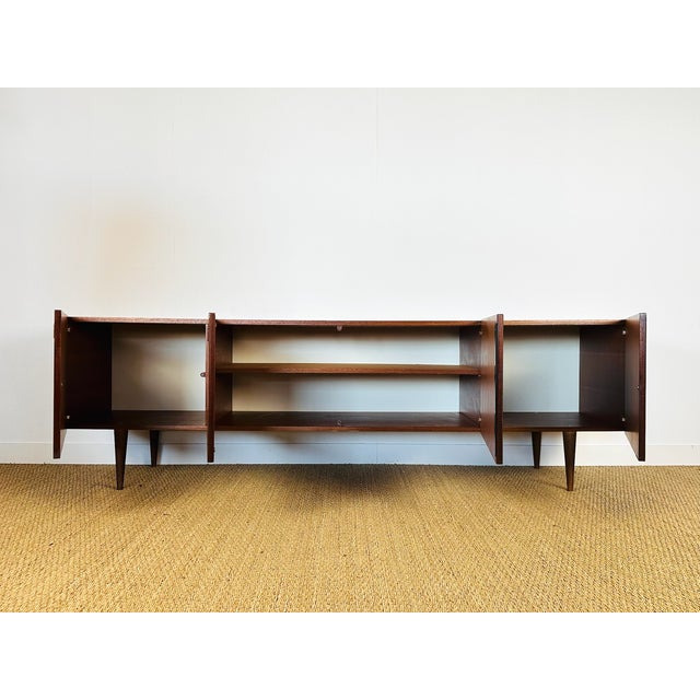 Scandinavian Rosewood Sideboard with Tapered Legs, 1960 For Sale - Image 6 of 18