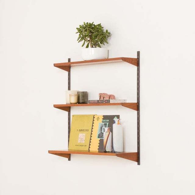 Vintage Danish Teak Shelving Unit by Kai Kristiansen for FM Møbler, 1960s For Sale - Image 11 of 11
