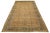 This beautiful oversized antique Mashad hand-knotted wool rug has a light brown field color. The Persian rug features a...