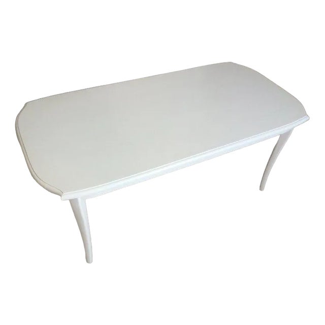 Country House Coffee Table in White For Sale
