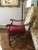 Late 20th Century Renaissance Custom Upholstered Arm Chair For Sale - Image 4 of 7