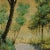 Impressionist Framed Signed Peaceful Creek Oil on Canvas by Pereda For Sale - Image 3 of 13