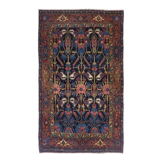Antique Bidjar Rug 4'1'' x 6'11'' For Sale