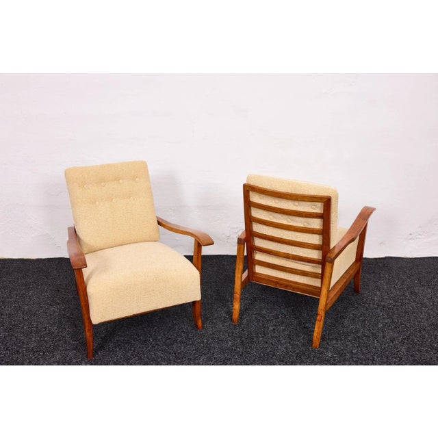 Mid-Century Modern Armchairs by Karoly Nagy, 1940s, Set of 2 For Sale - Image 11 of 18
