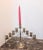 stunning Solid Brass 9-Arm Swing Adjustable Menorah Candle Holder (Candelabra)! Perfectly embodying traditional elegance,...