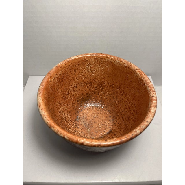 Genuine Lance Henriksen Studio Art Pottery Chateau Crocodile 1997 Serving Bowl Aprox. dimensions: 5.5" diameter, 3.5H Very...