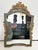 Carved Wood Celadon Green & Gilded Mirror With Fruit For Sale - Image 4 of 7