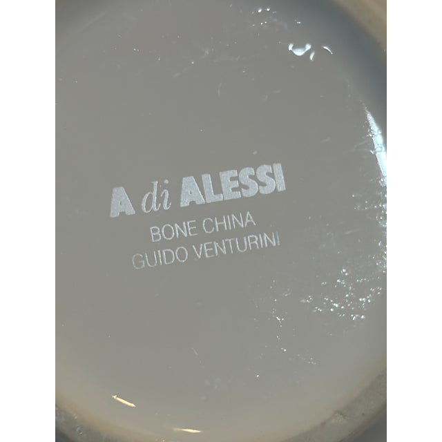 Alessi "All-Time" Bone China Mug by Guido Venturini - Set of 4 designed by the renowned Guido Venturini for A di Alessi....