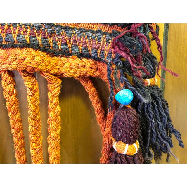 1960s Vintage Moroccan Hand Made Wall Art For Sale - Image 4 of 7