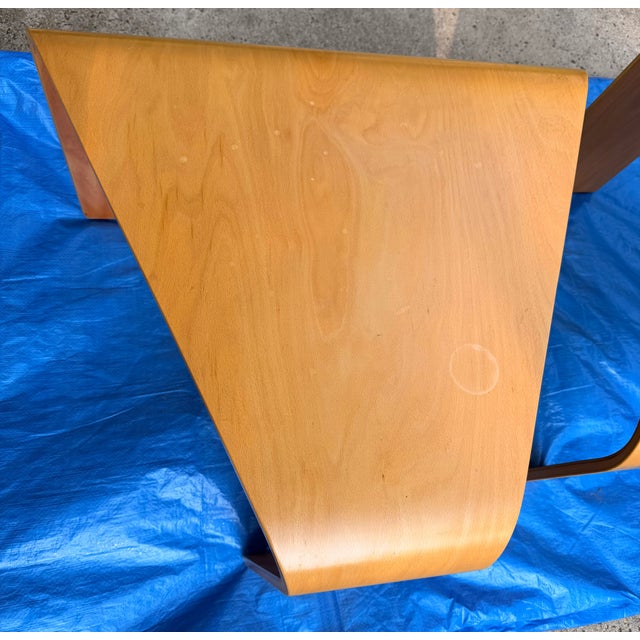 Wood Ekornes Mid Century Modern Side Tables For Sale - Image 7 of 11