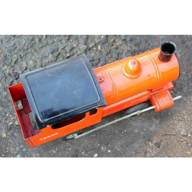 Red Puff-Puff Toy Train, England, 1950s For Sale - Image 8 of 9