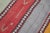 1960s Turkish Oushak Rug With Stripe Patterns For Sale - Image 4 of 9