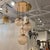 Mid-Century Modern 1970s Murano Glass, Mid Century Modern Flush Mount Chandelier For Sale - Image 3 of 11