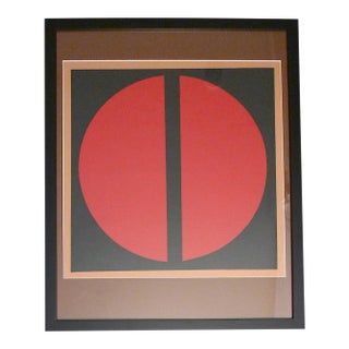 2010s Abstract Expressionist "Untitled" Framed Limited Edition Painting by J. Barlow For Sale