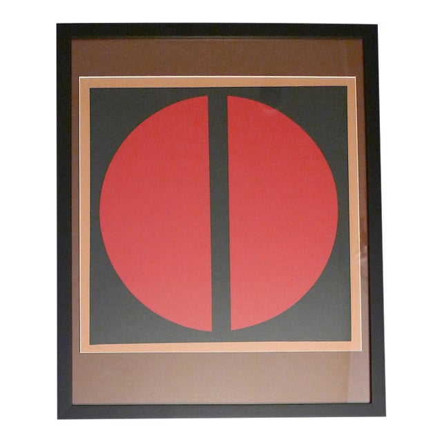 2010s Abstract Expressionist "Untitled" Framed Limited Edition Painting by J. Barlow For Sale