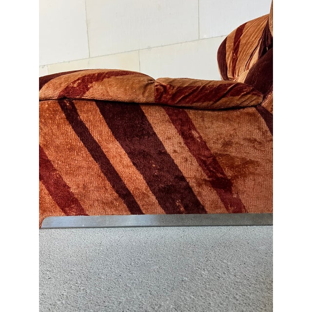 Vintage Lounge Chair by Giovanni Offredi, 1970s For Sale - Image 6 of 9