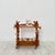 Mid-Century Bar Cart in Brown Burl, Plywood and Root Wood, 1960s For Sale - Image 13 of 14
