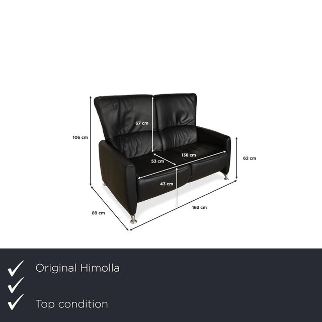 Himolla 4562: Ergonomics Meets Timeless Elegance. with this two-seater sofa, you bring proven Bavarian quality into your...