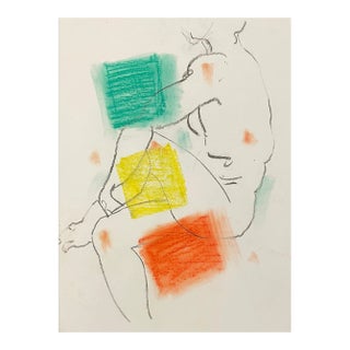Neil Meitzler Male Nude Drawing For Sale