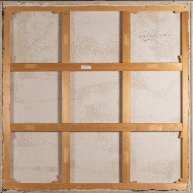 A major work by Enzo Rovella, titled Landscape Winter, created in 2009 using mixed media on canvas. The work presents an...