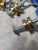 Contemporary 1980s Contemporary Blue Glossy Glazed Ceramic Drawer Pulls For Sale - Image 3 of 7