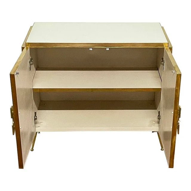 Sideboard with Two White Doors For Sale - Image 4 of 7