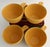 Set of 4 CHANTAL 20 oz. Ceramic Mugs in Naples Yellow. Outstanding condition.