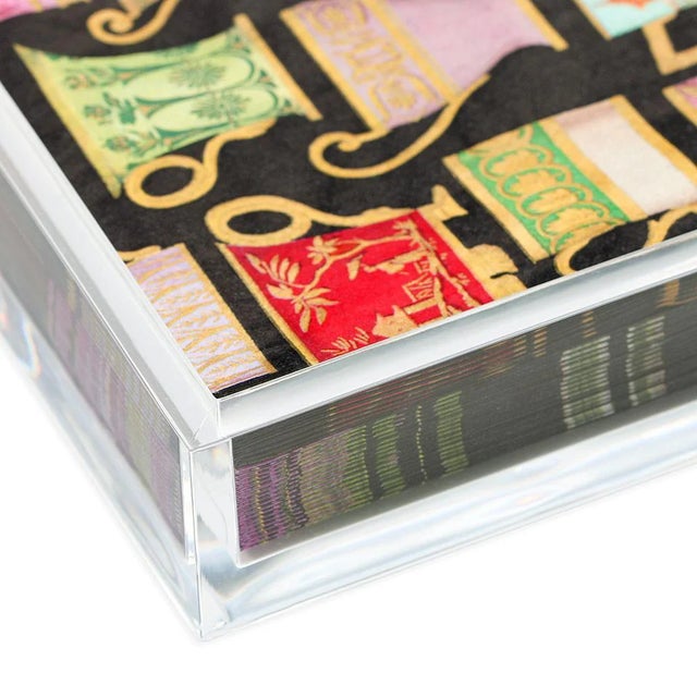 The Acrylic Luncheon Holder Perfectly sized to hold Caspari paper napkins, our napkin holders are an easy addition to your...