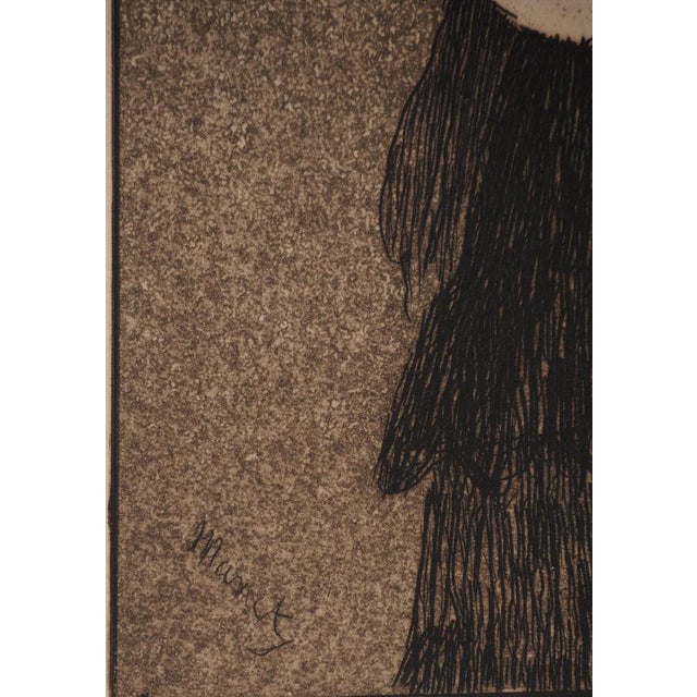 Edouard Manet, Exotic Flower, Original Engraving For Sale - Image 3 of 6