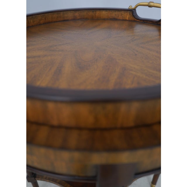 Maitland Smith 8116-32 Tray Top Occasional Table For Sale - Image 14 of 16