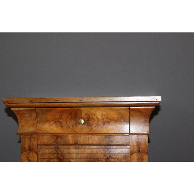 Antique Bedside Table in Walnut, 1800s For Sale - Image 5 of 13