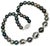 Metal Diamond Tahitian Pearl Necklace 18k Gold 13.25 mm 17" Certified For Sale - Image 7 of 11