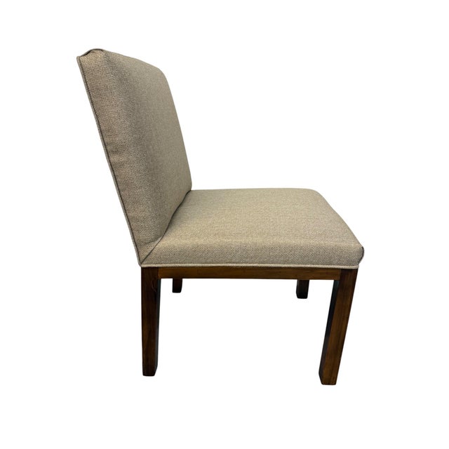 1970s Mid-Century Modern John Widdicomb Upholstered Dining Chairs - Set of 6 For Sale - Image 5 of 7