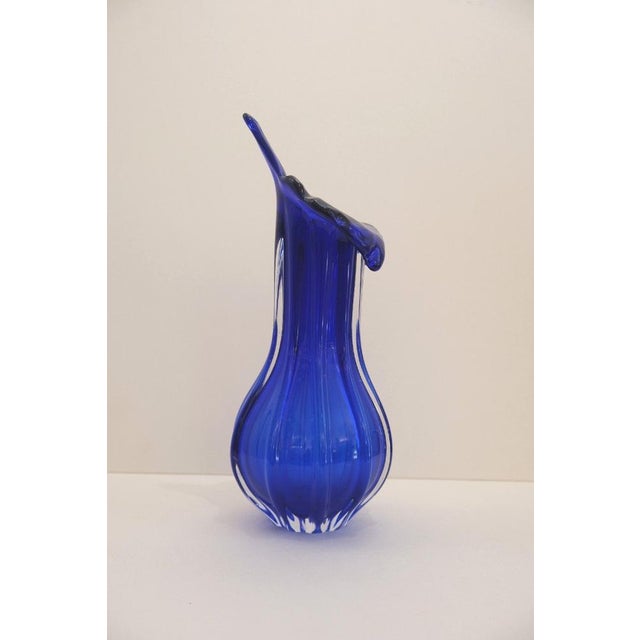 Blown Glass Vase by Egermann, 1970 For Sale - Image 6 of 6