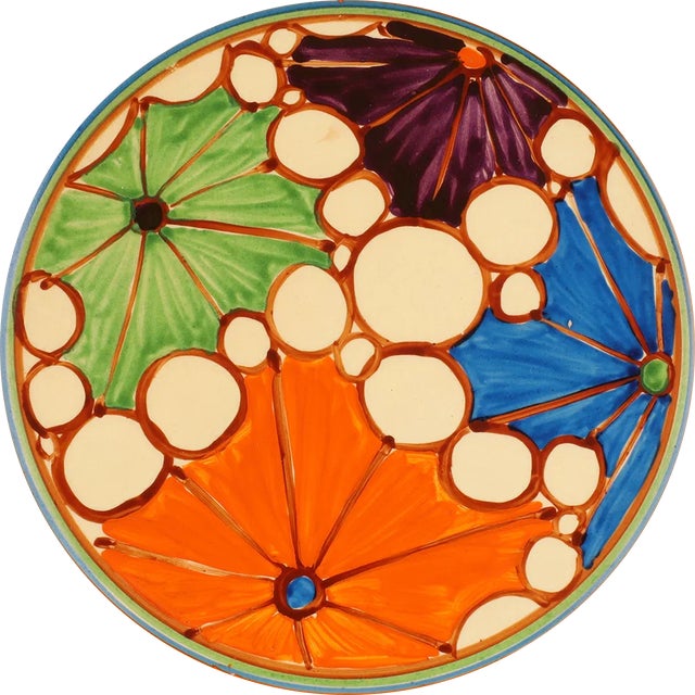 CLARICE CLIFF (1899-1972) Burslem, England Late 1920s Ink stamp mark "Hand Painted Bizarre by Clarice Cliff Wilkinson...