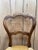 Louis Philippe Walnut Straw Chairs, Set of 6 For Sale - Image 5 of 10