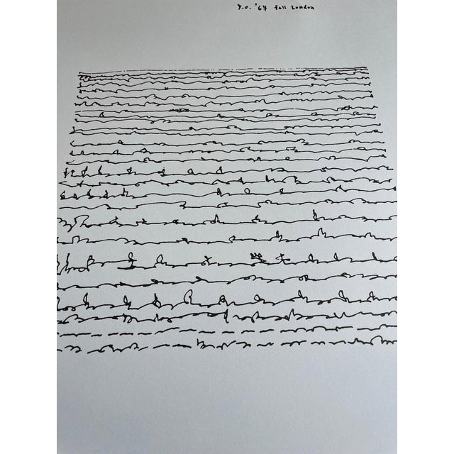 A Poem To Be Read with a Magnifying Glass Exhibition Poster by Yoko Ono, 2012 For Sale - Image 6 of 7