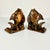 1970s Vintage Coastal Boho Chic Copper Over Cast Metal Koi Fish Bookends - A Pair For Sale - Image 6 of 13