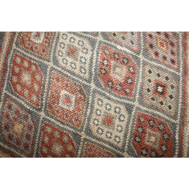Textile Antique Tribal Geometric Small Runner, 3'4'' X 7'4'' For Sale - Image 7 of 8