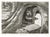 American Bu King "Madame Hedgehog's Hole House" Drypoint Etching Circa 1980s-1990s For Sale - Image 3 of 6