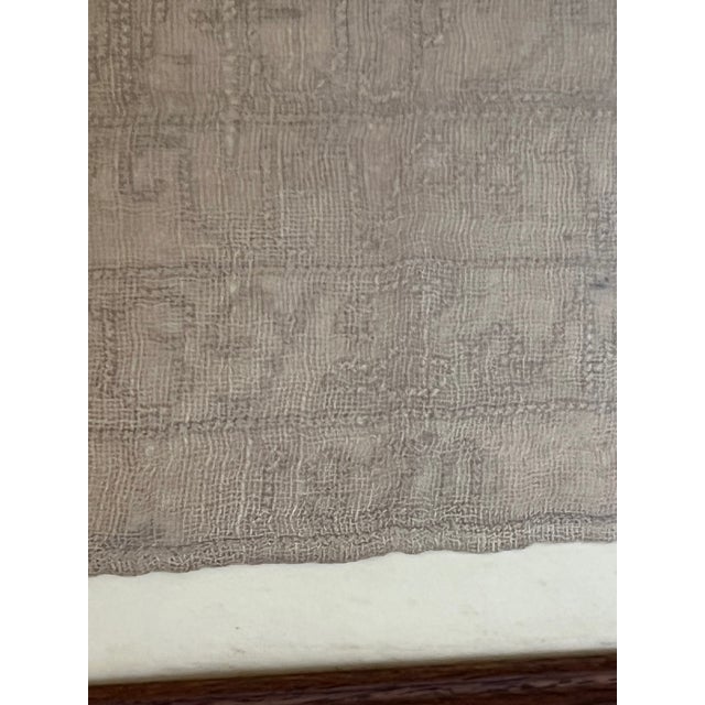Textile Antique Alphabet Cross Stitch, 1820 For Sale - Image 7 of 15